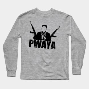 "Pwaya" - Kim Jong-un Gangsta Long Sleeve T-Shirt